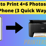 How to Print 4×6 Photos From iPhone